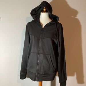 RBX X-TRAIN hooded jacket, fleece lining, full zip,cord pull on hood,packable, M